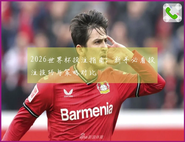 2026世界杯投注指南：新手必看投注技巧与策略对比